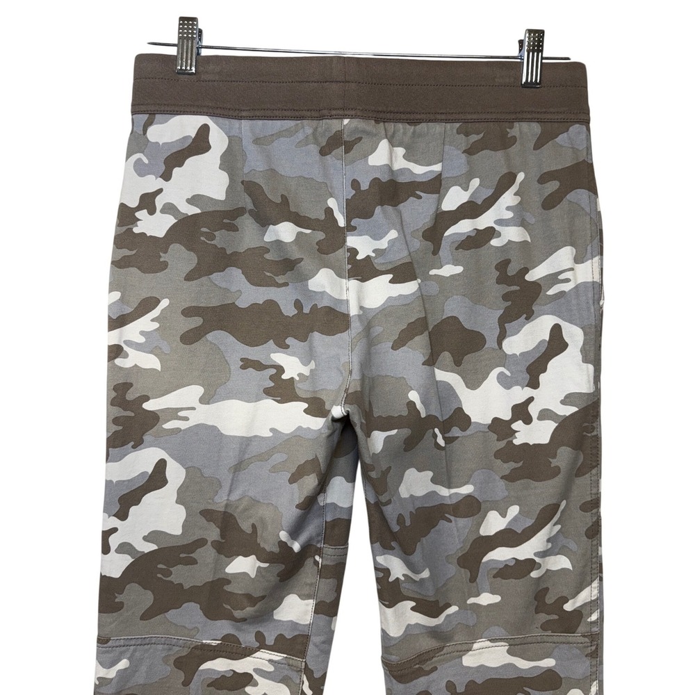 Standard James‎ Perse Camo Joggers Brown Gray Cotton Drawstring Pants Size 1 (S) - Picture 8 of 11